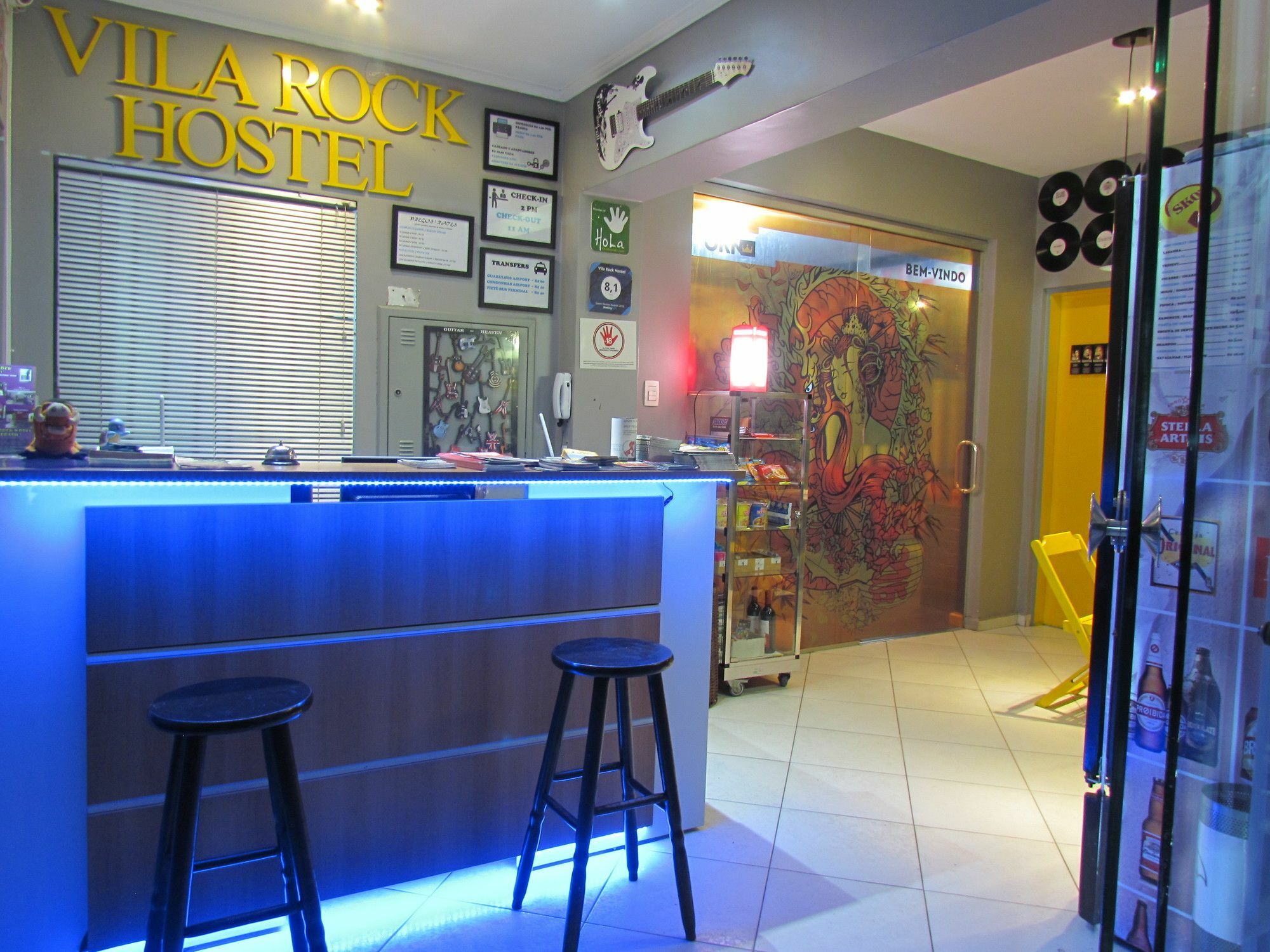 Vila Rock Hostel: Central Location Near Allianz Parque Sao Paulo Exterior photo